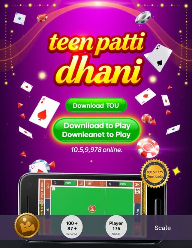 Teen Patti Dhani Banner
